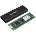 StarTech.com M.2 SATA Hard Drive Enclosure USB 3.0 5Gbps Aluminium Black SM2NGFFMBU33