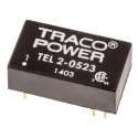 TRACOPOWER Isolated 2W Regulated DIP-16 PCB Mount DC/DC Converter 15V / 65mA, Input 4.5-9V, 6-Pin TEL 2-0523