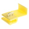 RS PRO Yellow Insulated Tap Splice Connector Brass Crimp 10 AWG 34.5mm 878201 510-4826