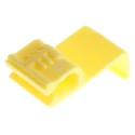 RS PRO Yellow Insulated Tap Splice Connector Brass Crimp 10 AWG 34.5mm 878201 510-4826