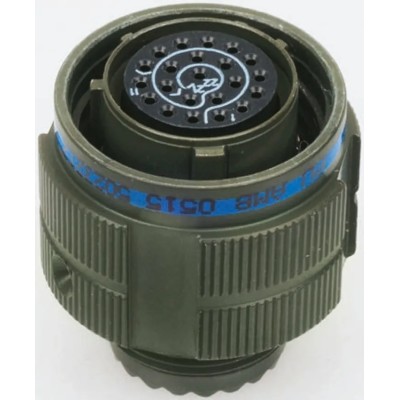 Amphenol Limited MIL Spec Circular Connector Copper Alloy Straight 37 Way Cable Mount Plug 400, 500V AC TV06RW-15-35SA(W52)
