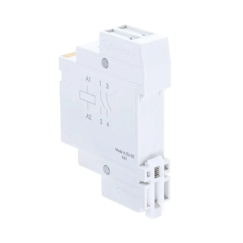 Finder DIN Rail Power Relay 230V AC Coil 20A Switching, 2 NO Contacts 22.22.8.230.4000