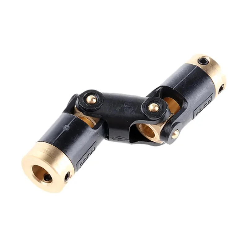 Huco Universal Joint, 2 Joints, Plain Type, 62.1mm Length, Brass, Bore 14.3mm, 1000rpm, 0.59Nm Torque 111.13.2222