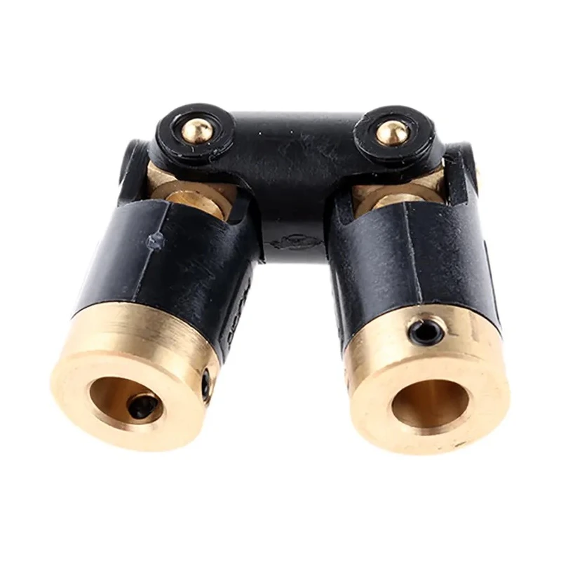 Huco Universal Joint, 2 Joints, Plain Type, 62.1mm Length, Brass, Bore 14.3mm, 1000rpm, 0.59Nm Torque 111.13.2222