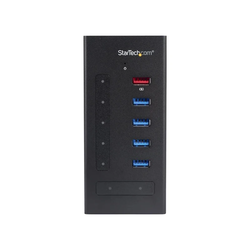 StarTech.com 7 Port USB 3.0 USB Hub AC Adapter Powered Rugged Metal Housing HB30C5A2CST