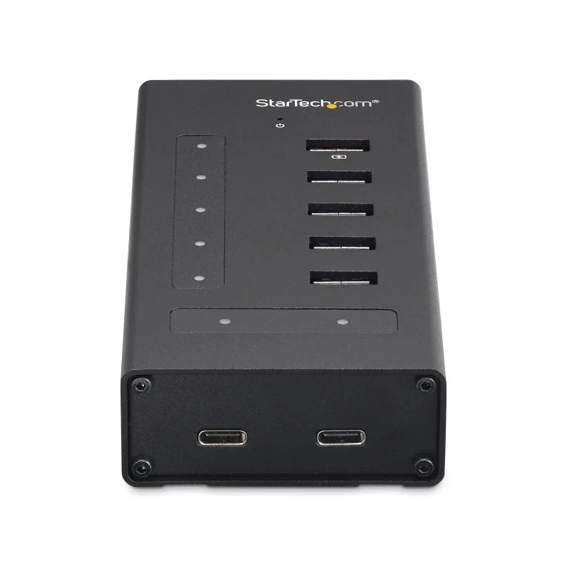 StarTech.com 7 Port USB 3.0 USB Hub AC Adapter Powered Rugged Metal Housing HB30C5A2CST