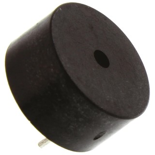 RS PRO Piezo Buzzer Component, Through Hole Mount, Continuous Tone, 80 dB Sound Level, 1 V AC Min, 20 V AC Max Model 511-7670