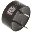 RS PRO Piezo Buzzer Component, Through Hole Mount, Continuous Tone, 80 dB Sound Level, 1 V AC Min, 20 V AC Max Model 511-7670