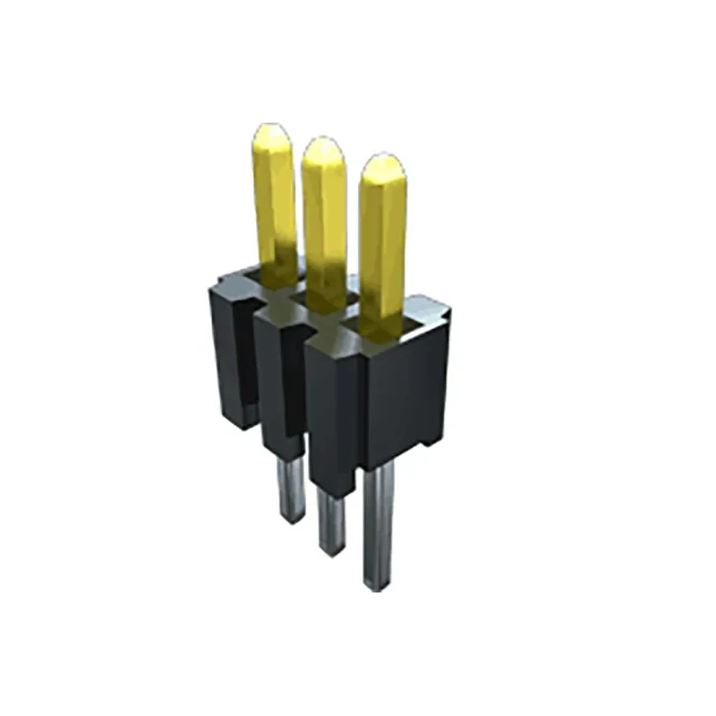 Samtec TMS Series 8 Contact Through Hole Pin Header 1.27mm Pitch 1 Row Unshrouded TMS-108-01-G-S