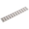 RS PRO Transparent Insulated Male Spade Connector Crimp 6.35 x 0.8 mm Tab Size 510-4769