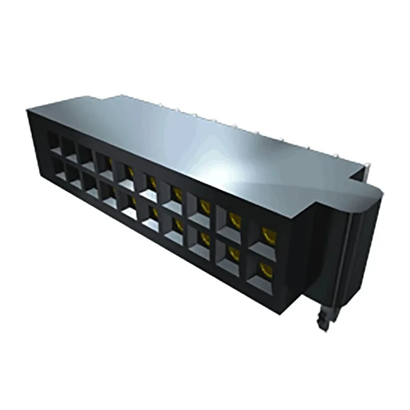 Samtec Straight Surface PCB Socket, 10-Contact, 2 Row, 1.27 mm Pitch, Solder Termination SFMH-105-02-L-D-LC