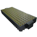 Samtec YFS Series Straight Surface PCB Socket, 100-Contact, 5 Row, 1.27 mm Pitch, 270V, 5mm Height YFS-20-03-H-05-SB-K