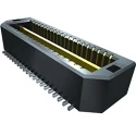 Samtec QTE Series Right Angle Surface PCB Header 40 Contacts 0.8 mm Pitch 2 Row Shrouded QTE-020-01-L-D-A-K