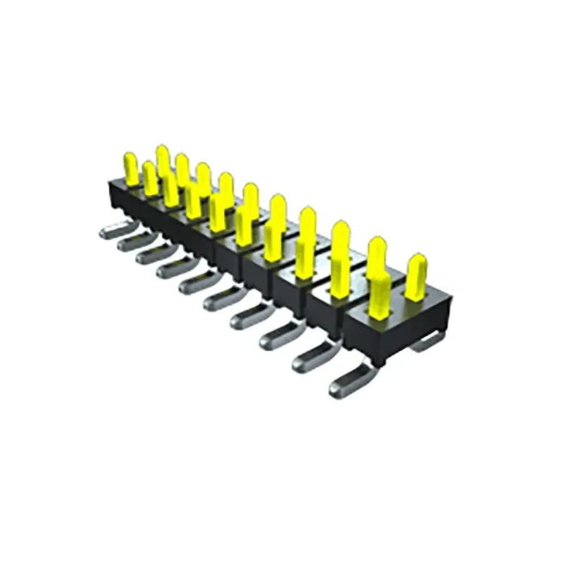 Samtec TMM Series Straight Surface Pin Header, 3 Contacts, 2 mm Pitch, 1 Row, Unshrouded TMM-103-01-L-S-SM
