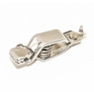 Mueller Electric Black Crocodile Clip Stainless Steel Contact 75A BU-25X