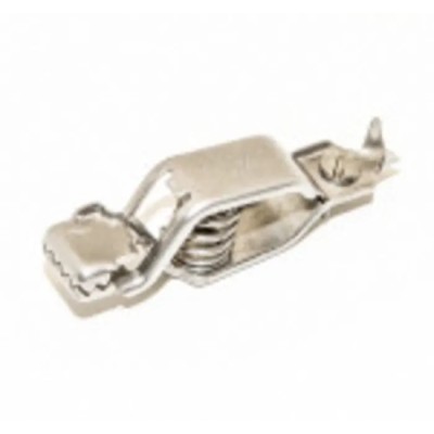 Mueller Electric Black Crocodile Clip Stainless Steel Contact 75A BU-25X