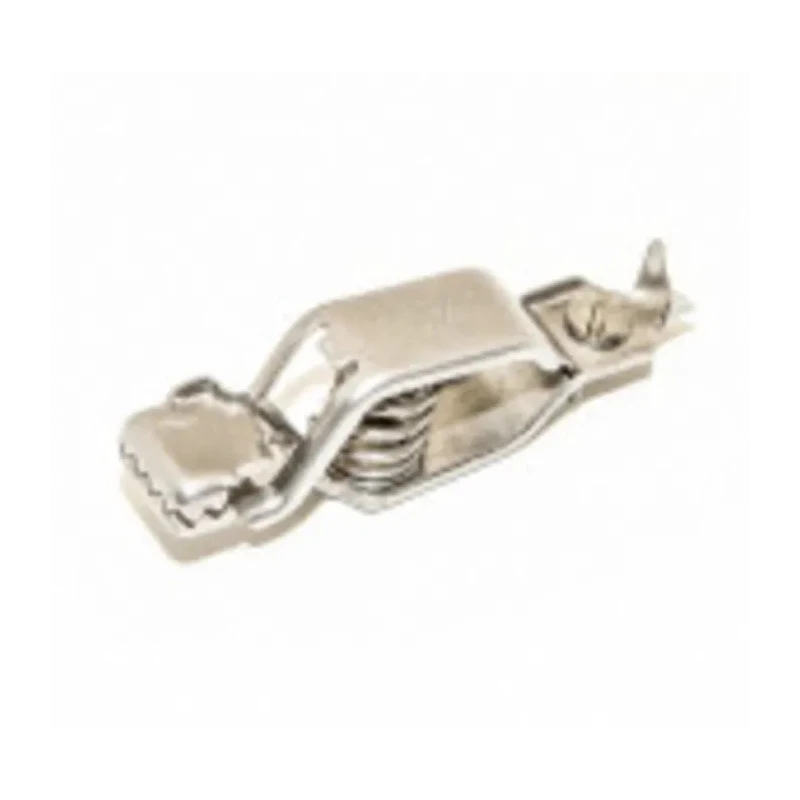 Mueller Electric Black Crocodile Clip Stainless Steel Contact 75A BU-25X