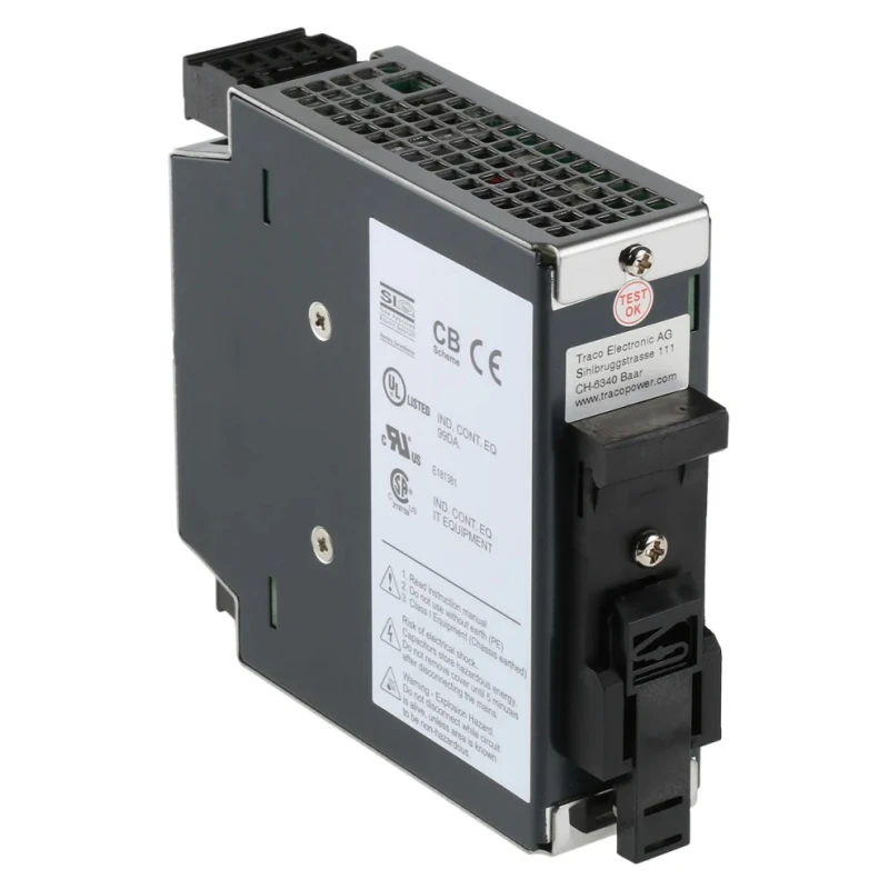 TRACOPOWER TSP Switched Mode DIN Rail Power Supply 264V AC Input 14V DC Output 6.5A 72W TSP 070-112