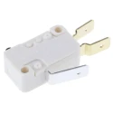 ZF Button Micro Switch with Tab Terminal, 100mA, 250 V AC, SPDT Contact Configuration, IP40, Miniature D413 V3AA