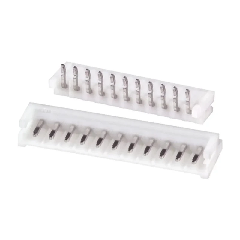 JST EH Series Right Angle Through Hole PCB Header, 11 Contacts, 2.5 mm Pitch, 1 Row, Shrouded S11B-EH (LF) (SN)