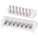 JST EH Series Right Angle Through Hole PCB Header 7 Contacts 2.5mm Pitch 1 Row Shrouded S7B-EH (LF) (SN)