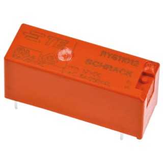 TE Connectivity PCB Power Relay 12V DC Coil 8A Switching Current SPDT RY611012