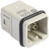 HARTING Heavy Duty Power Connector Insert 10A 400V Han Q Series Male 7 Contacts 09120073001