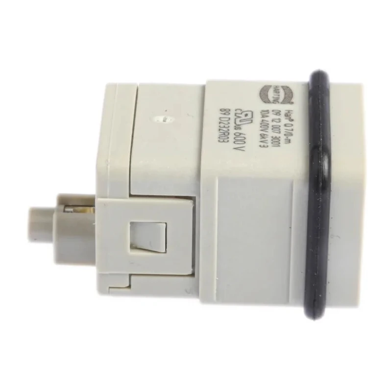 HARTING Heavy Duty Power Connector Insert 10A 400V Han Q Series Male 7 Contacts 09120073001