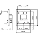 TRACOPOWER DC/DC Converter, 3.3V DC Output, 4A, 36V DC Max Input, 9V Min Input, 13.2W, Through Hole Mount, 85°C TON 15-2410