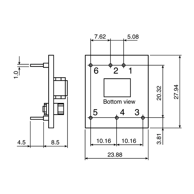 TRACOPOWER DC/DC Converter, 3.3V DC Output, 4A, 36V DC Max Input, 9V Min Input, 13.2W, Through Hole Mount, 85°C TON 15-2410