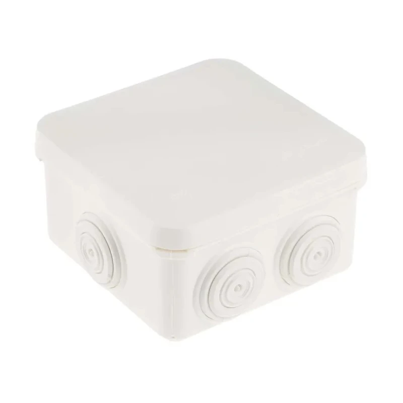 Legrand Plexo Series White Plastic Junction Box IP55 4 Terminals 80mm x 80mm x 45mm 0 920 13