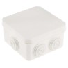 Legrand Plexo Series White Plastic Junction Box IP55 4 Terminals 80mm x 80mm x 45mm 0 920 13