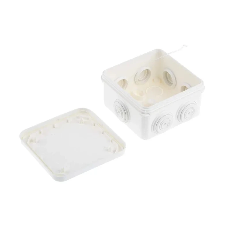 Legrand Plexo Series White Plastic Junction Box IP55 4 Terminals 80mm x 80mm x 45mm 0 920 13