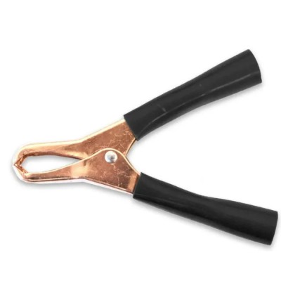 Mueller Electric Black Crocodile Clip Copper Contact 75A Insulated BU-46M-0