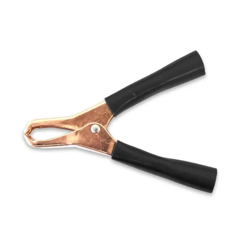 Mueller Electric Black Crocodile Clip Copper Contact 75A Insulated BU-46M-0