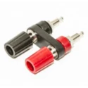 Mueller Electric 9.5 mm Red, Black Terminal Post, 1000V, 15A BU-P4243-0
