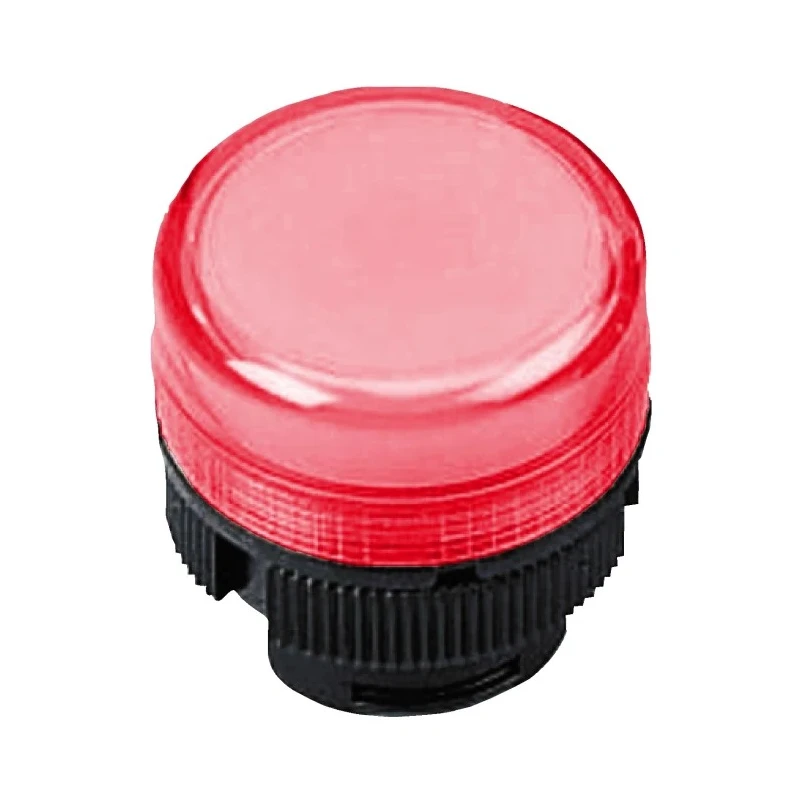 Schneider Electric Red Pilot Light Head Panel Mount 22 mm Cutout Harmony Series ZA2BV04