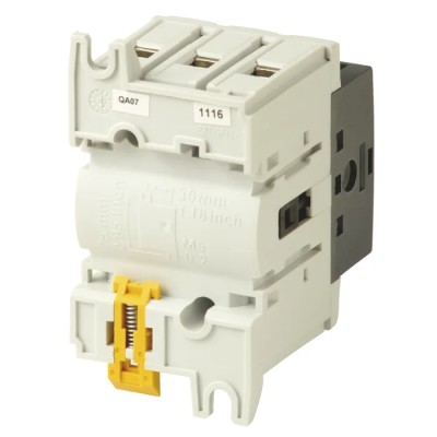 Socomec 3-Pole DIN Rail Isolator Switch, IP20 Rated, 20A, 11 kW, Screw Terminal, Grey Handle SIRCO M IP20