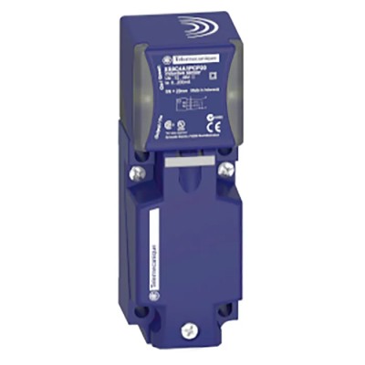 Telemecanique Sensors Block Inductive Proximity Sensor 2-Wire 20 mm Sensing Range Flush Mount Plastic Body XS8C4A1MPP20