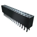 Samtec SSQ Series Straight Through Hole PCB Socket 46-Contact 2 Row 2.54 mm Pitch Solder SSQ-123-03-G-D