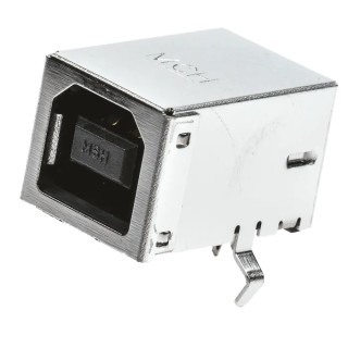 Molex Right Angle Through Hole Female 1 Port USB Type B USB Connector USB 2.0 67068-8000