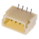 JST SH Series Straight Surface PCB Header 4 Contacts 1 mm Pitch 1 Row Shrouded BM04B-SRSS-TB(LFSN)