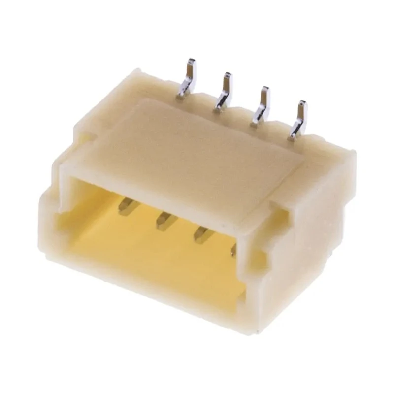 JST SH Series Straight Surface PCB Header 4 Contacts 1 mm Pitch 1 Row Shrouded BM04B-SRSS-TB(LFSN)