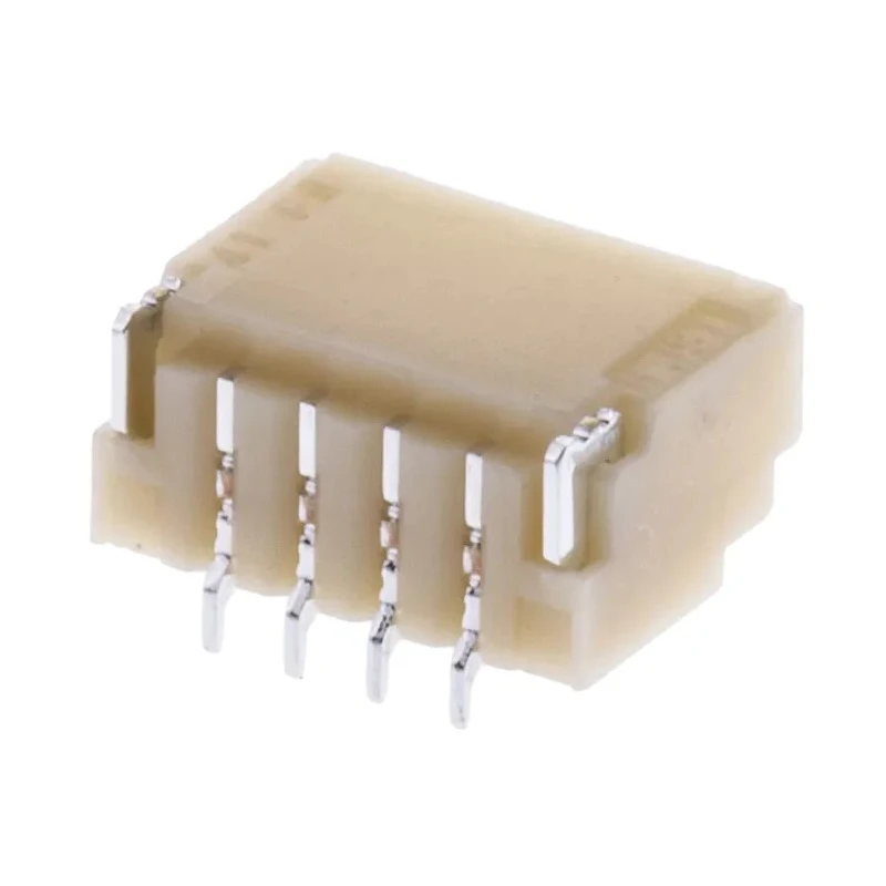 JST SH Series Straight Surface PCB Header 4 Contacts 1 mm Pitch 1 Row Shrouded BM04B-SRSS-TB(LFSN)