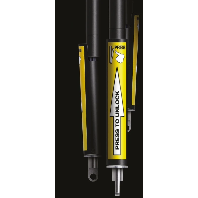 NEUTRAL Steel Gas Strut with Ball & Socket Joint 665mm Extended Length 300mm Stroke Length SWV1ECV100002
