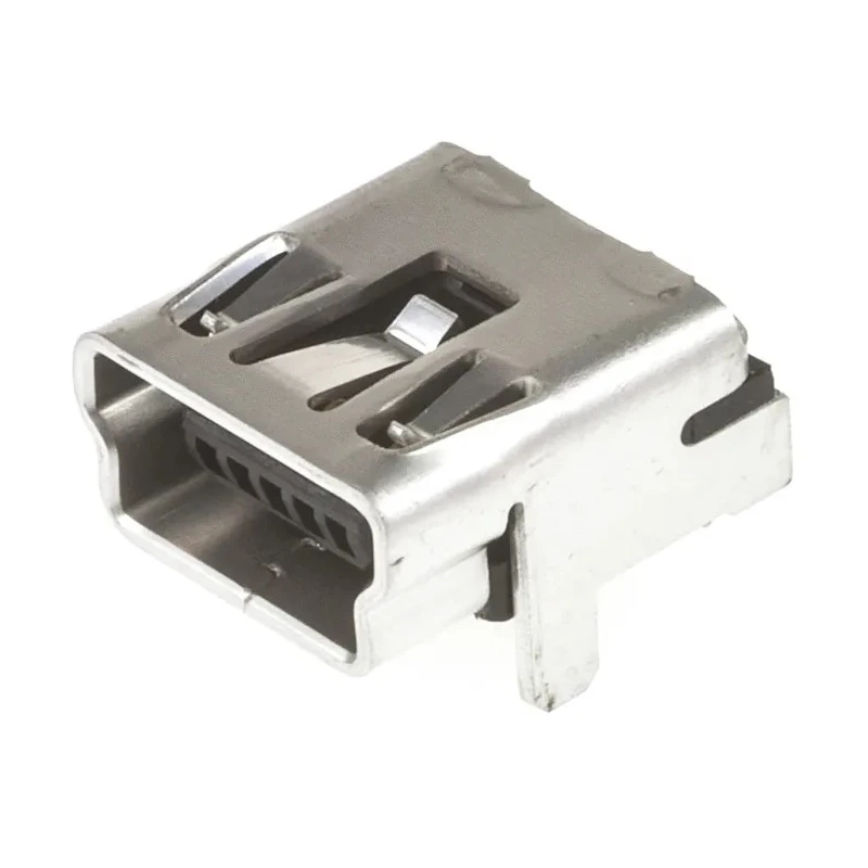 Molex USB 2.0 Right Angle Through Hole Female 1 Port USB Type B Connector 30V 1A 54819-0519