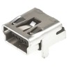Molex USB 2.0 Right Angle Through Hole Female 1 Port USB Type B Connector 30V 1A 54819-0519