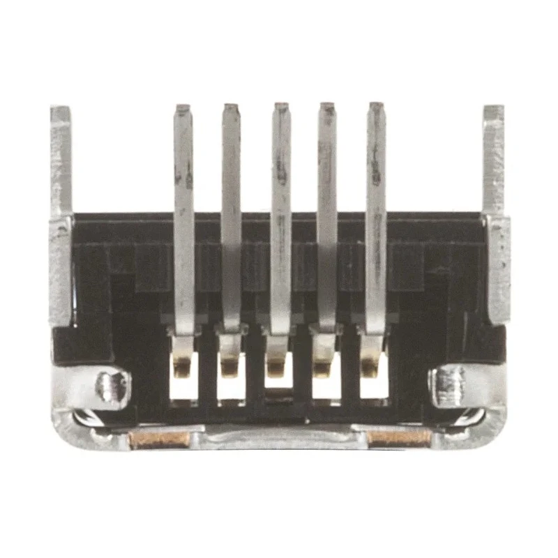 Molex USB 2.0 Right Angle Through Hole Female 1 Port USB Type B Connector 30V 1A 54819-0519