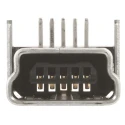 Molex USB 2.0 Right Angle Through Hole Female 1 Port USB Type B Connector 30V 1A 54819-0519