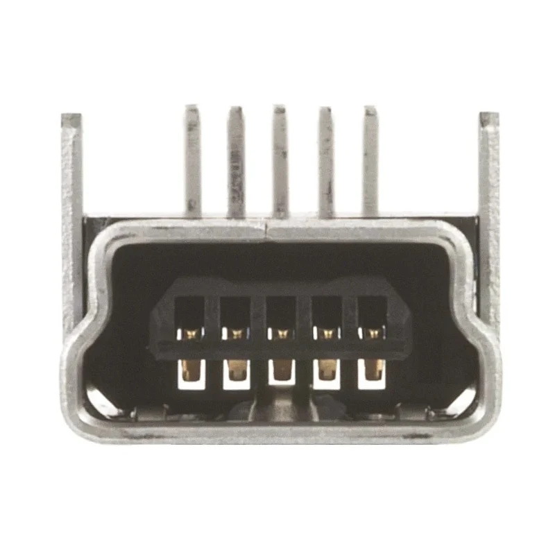 Molex USB 2.0 Right Angle Through Hole Female 1 Port USB Type B Connector 30V 1A 54819-0519